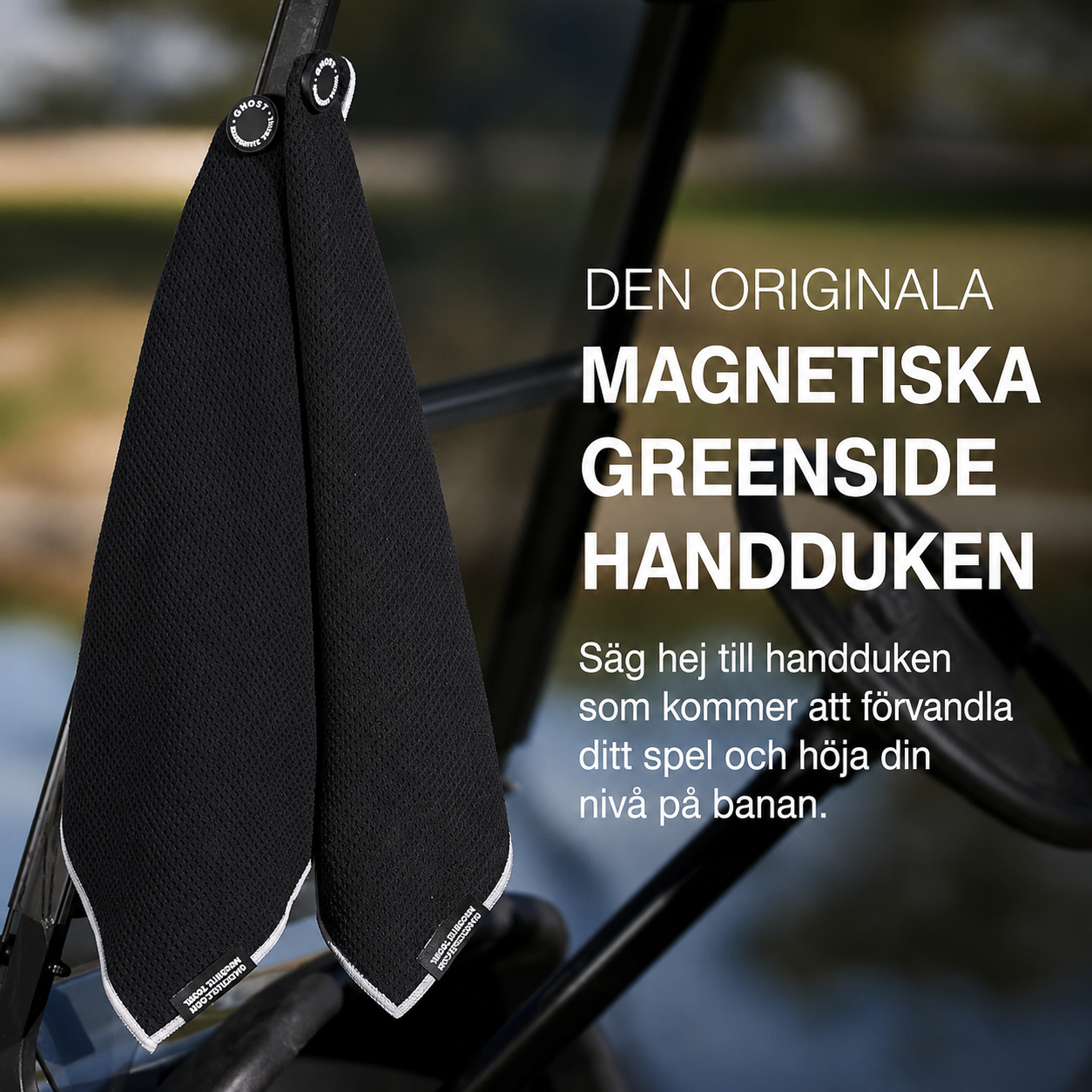 Magnetisk Golfhandduk