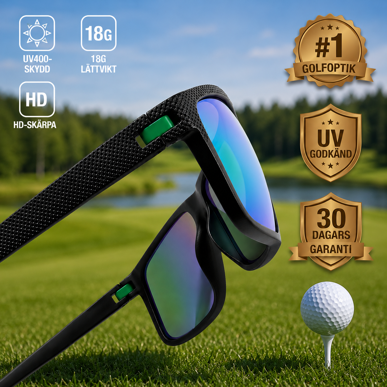 Hovdagolf™ Hitta din Golfboll på sekunder